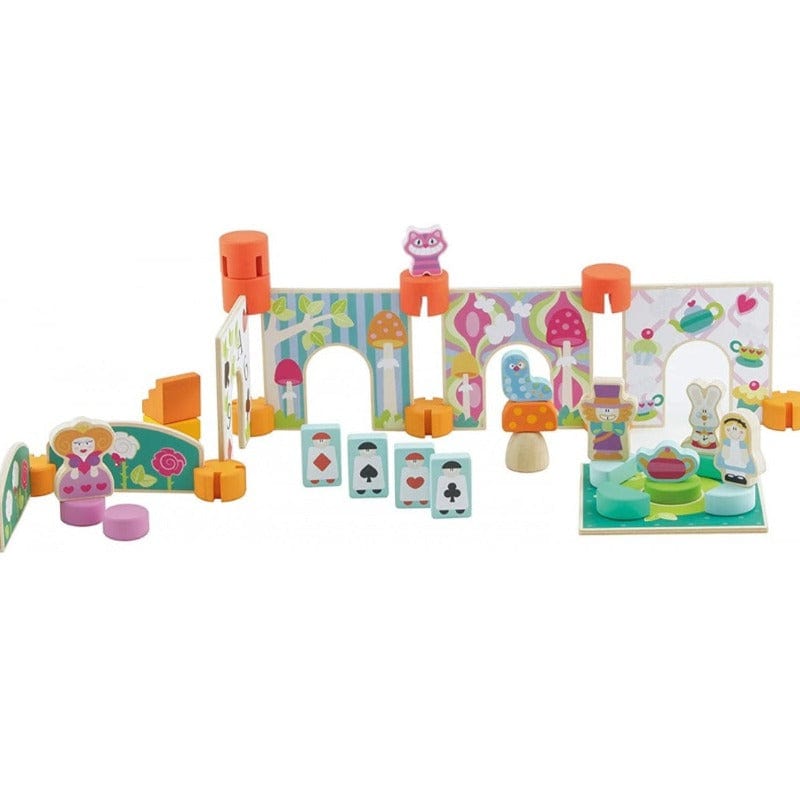 WOOMAX Set Costruzioni In Legno – Castello 32 Pezzi Per Bambini - 2