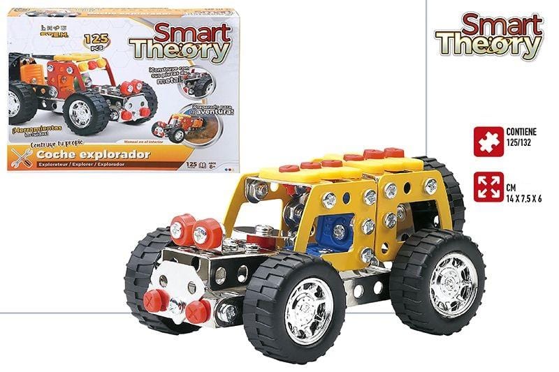 Costruzioni in Metallo Auto 132 pezzi - The Toys Store