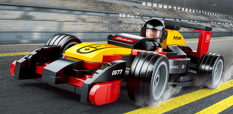 Blocchi a incastro Sluban Set Costruzioni Auto Formula1