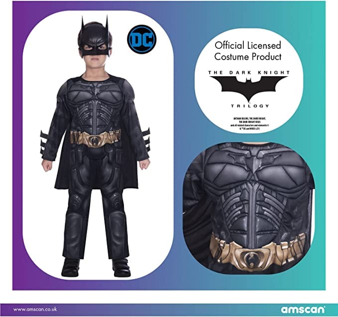 Costume Batman Bambino, Travestimento Cavaliere Oscuro