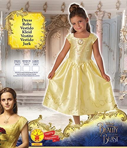 Vestito Carnevale Belle Disney Bestia Disney Costume Carnevale