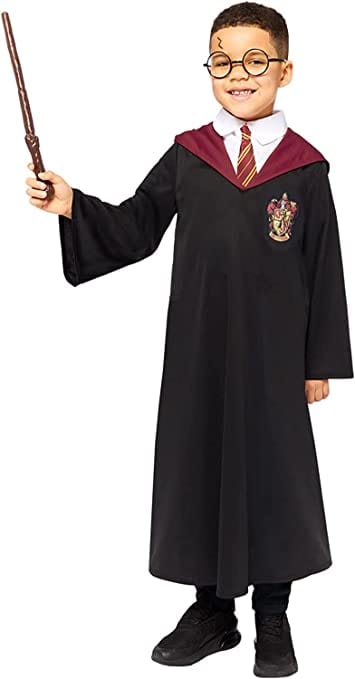Costume Carnevale Harry Potter Bambino, Licenza Ufficiale, 8-12 Anni – The  Toys Store