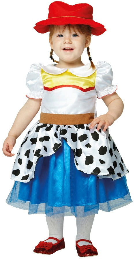 Costume Jessie Toy Story 12-18Mesi Travestimento Carnevale Cowgirl