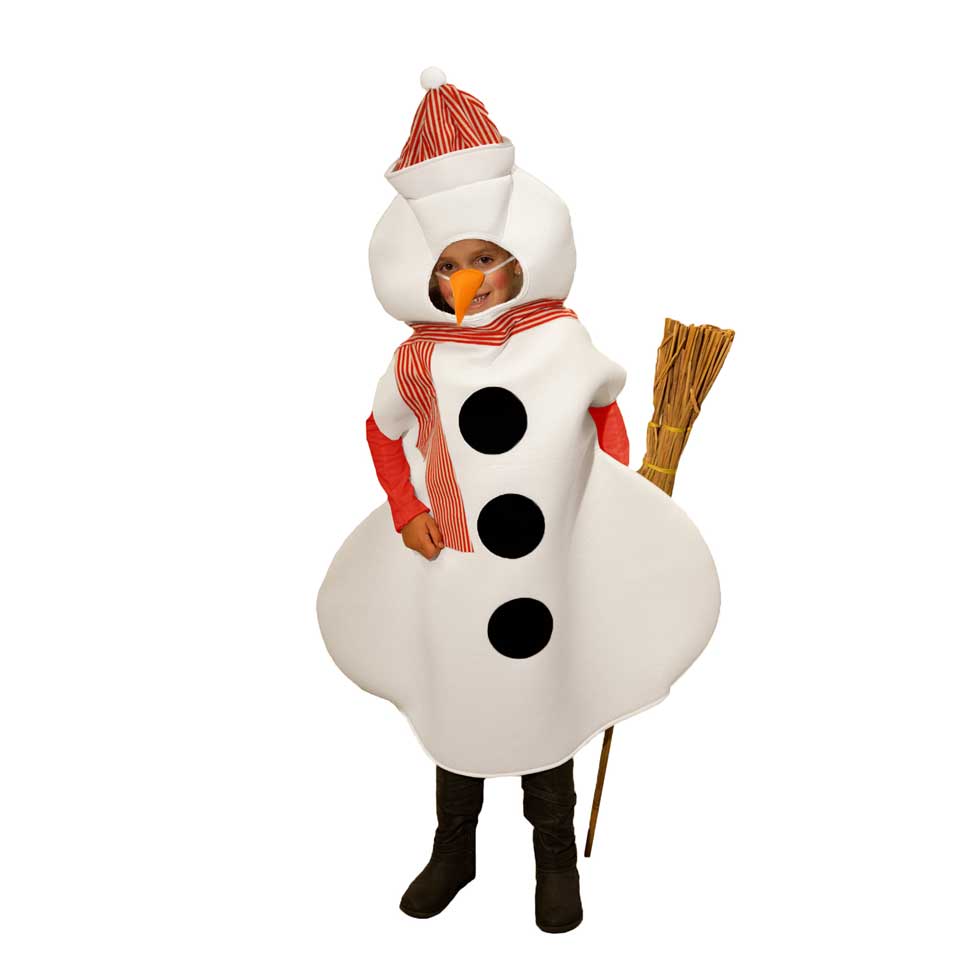 Costume Carnevale Pupazzo di Neve - The Toys Store