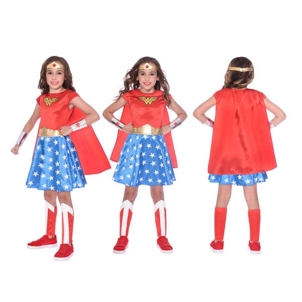 Cofanetto Deluxe Costume Wonder Woman™ per bambino: Costumi bambini,e  vestiti di carnevale online - Vegaoo