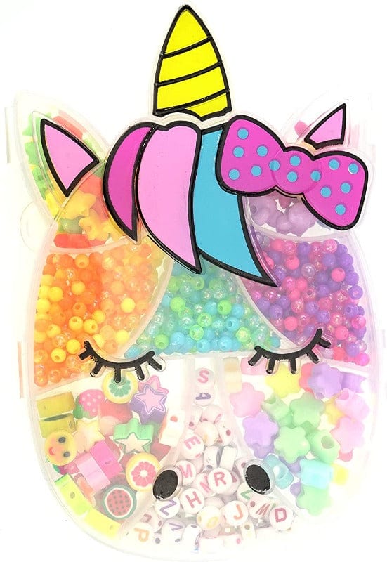 Giocattoli Fashion Crea Bracciali e Collane con Perline Unicorn Box