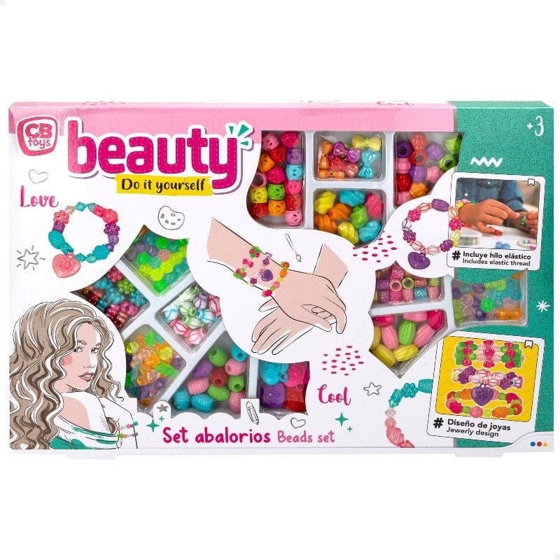 Gioco Creativo Crea braccialetti per Bambini, Creabracciali con Perline +3Anni