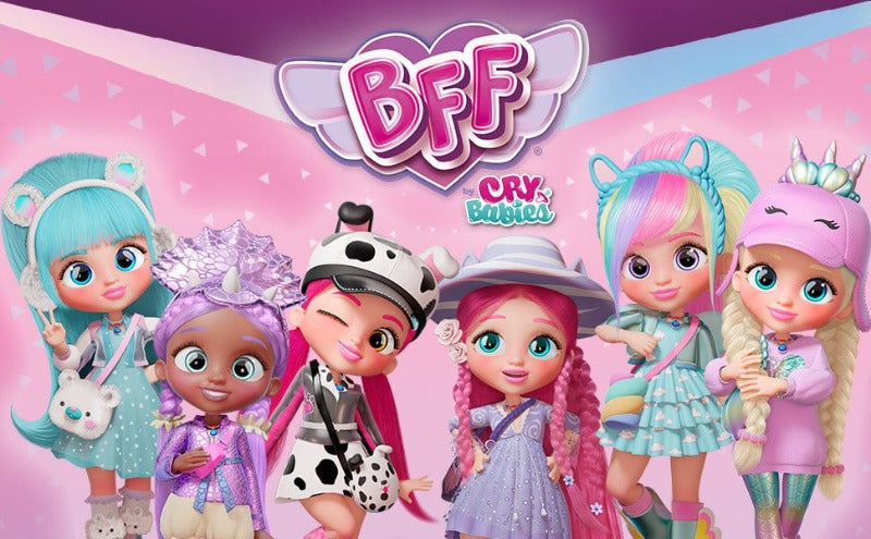 Cry Babies Best Friends Forever, Bambole Bff a Sorpresa IMC Toys