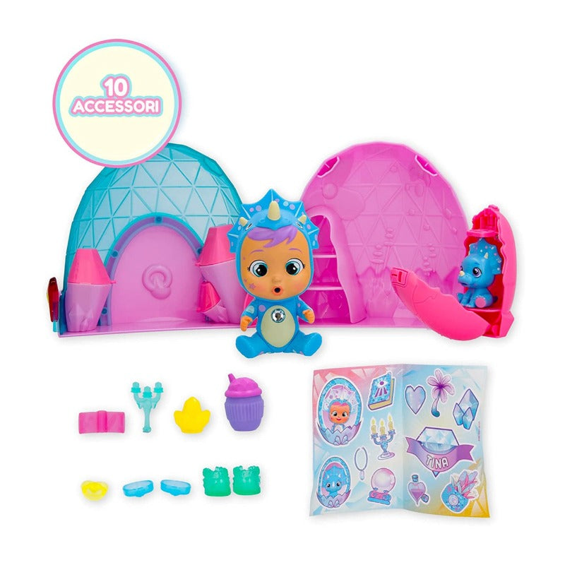 Bambole Cry Babies Magic Tears, Bambole Icy World Dinos