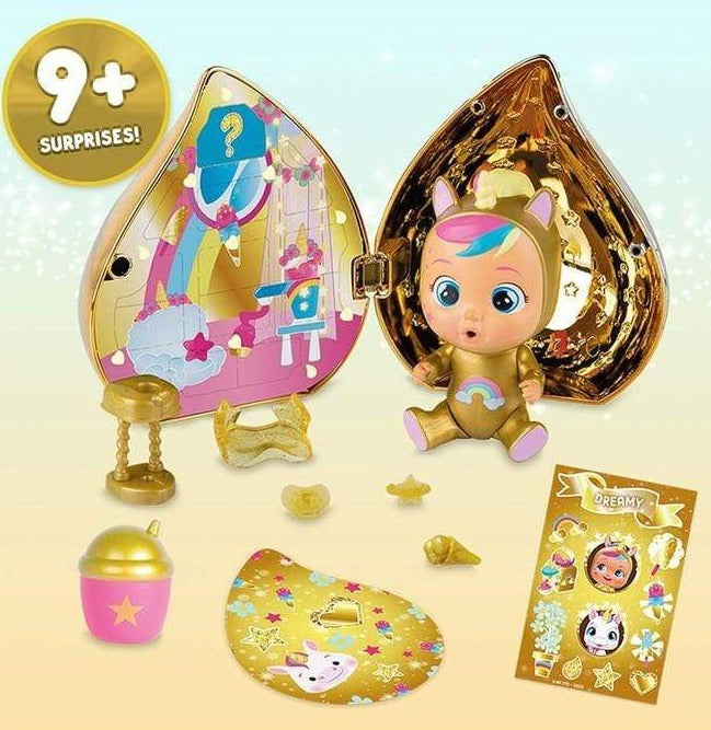 Cry Babies Magic Tears Oro - Golden Edition - The Toys Store