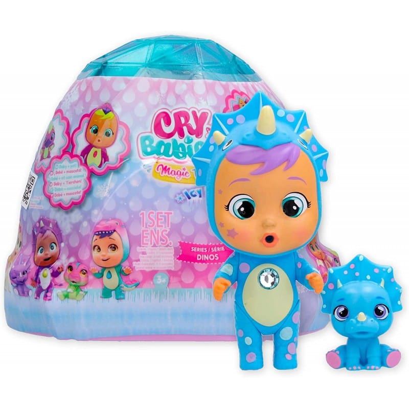 Bambole Cry Babies Magic Tears, Bambole Icy World Dinos