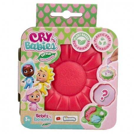 Bambole Cry Babies Little Changers, Mini Playset Fiore
