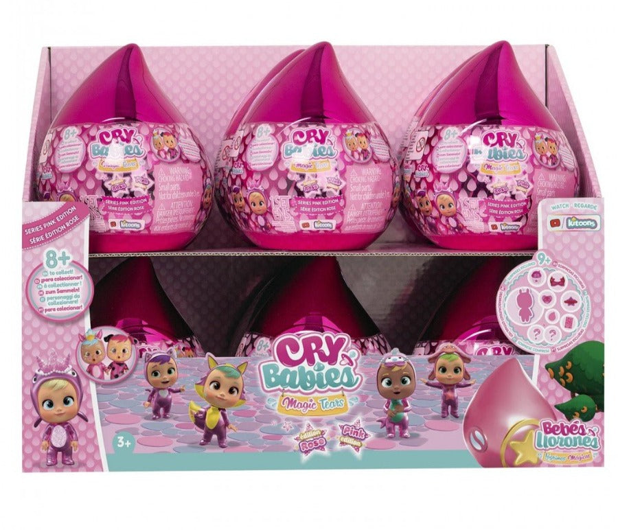 Cry Babies Magic Tears Pink Edition - The Toys Store
