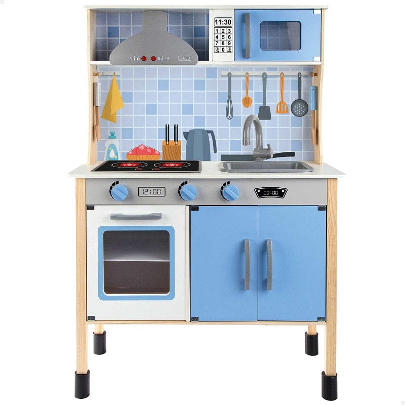 Giochi d'Imitazione Cucina in Legno per Bambini con Luci e Suoni, altezza 104 cm Cucina in Legno con Luci e Suoni - The Toys Store Giocattoli