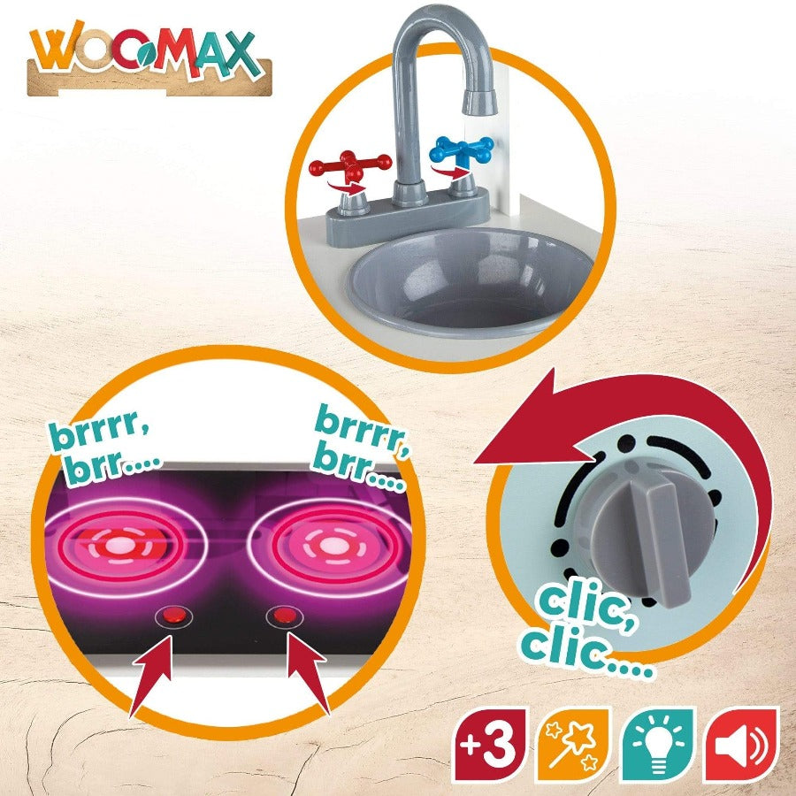 Cucine giocattolo Cucina in Legno per Bambini Cucina Giocattolo in Legno | The Toys Store Giocattoli