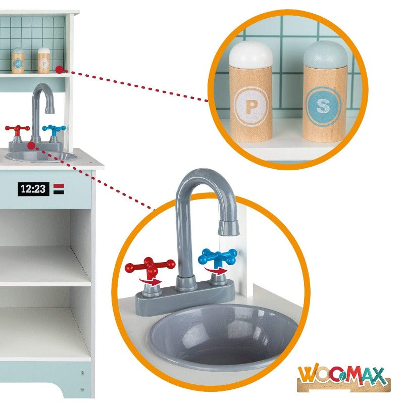 Cucine giocattolo Cucina in Legno per Bambini Cucina Giocattolo in Legno | The Toys Store Giocattoli