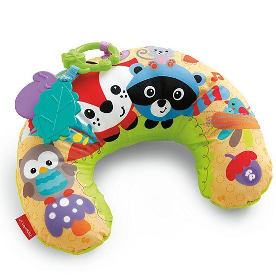 Fisher Price Cuscino per Neonati Animali della Foresta, Vibra e Suona - The Toys Store