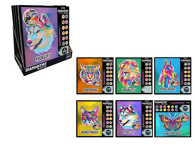Diamantiny Level Up, Mosaico con Diamanti 5D Kit Pittura | Mosaico Diamante | The Toys Store