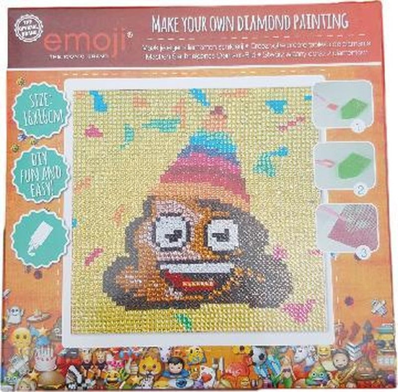 5D Kit Pittura Diamante Emoji - The Toys Store