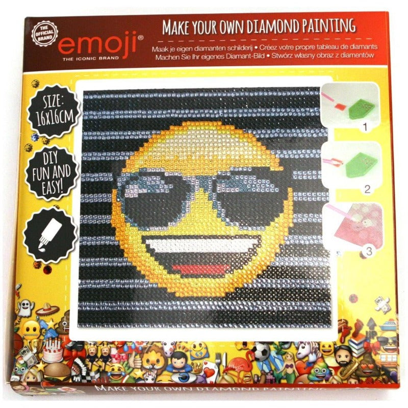 5D Kit Pittura Diamante Emoji - The Toys Store