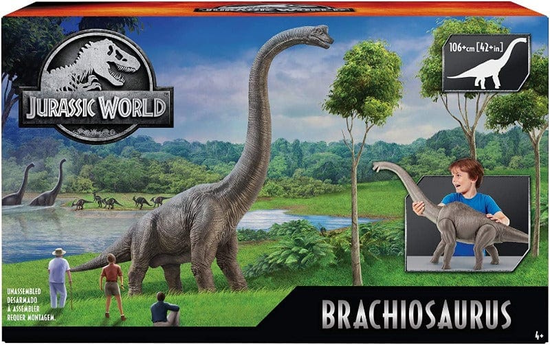 dinosauri Dinosauro Gigante Jurassic World, Brachiosauro Alto più di 70 cm e Articolato