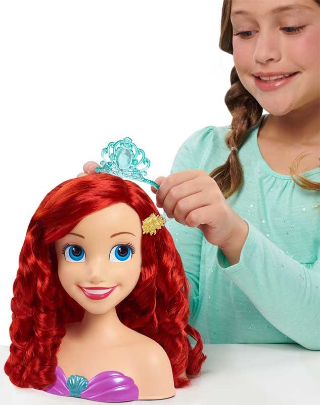 Disney Princess Ariel Testa Acconciature Styling
