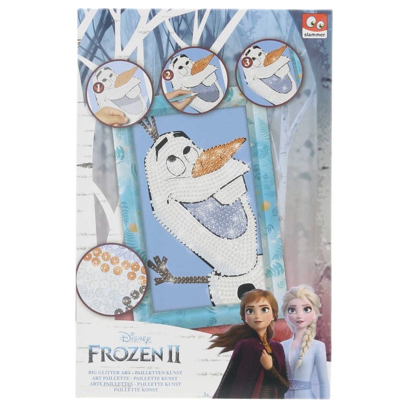 Giochi Disney Frozen set Decoro, Mosaico Paillettes Olaf