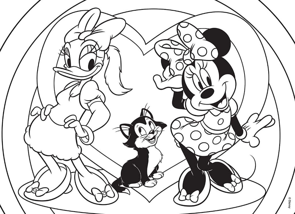 Disney Minnie Maxi Puzzle Colorabile 2in1 - 108 Pezzi - The Toys Store