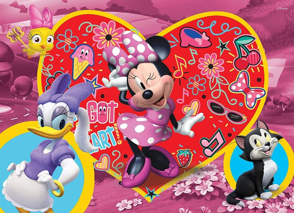 Disney Minnie Maxi Puzzle Colorabile 2in1 - 108 Pezzi - The Toys Store