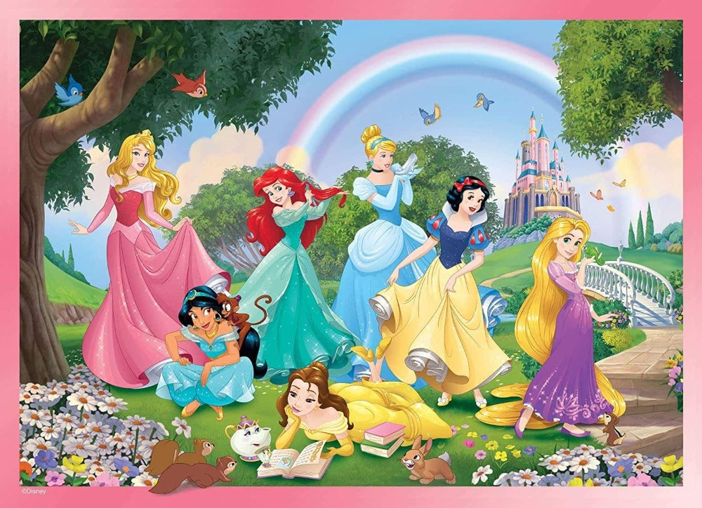 Disney Princess Maxi Puzzle Colorabile 2in1 - 108 Pezzi - The Toys Store