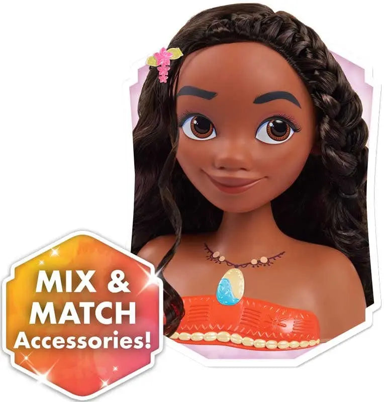 Bambole, playset e giocattoli Vaiana - Disney Princess - Moana Testa Acconciature Styling