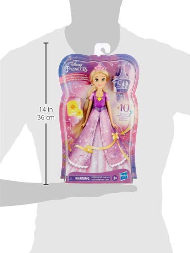 Bambole Disney Princess Surprise Rapunzel, Bambola Principessa con 10 Sorprese Disney Princess Surprise Rapunzel, Bambola con 10 Sorprese