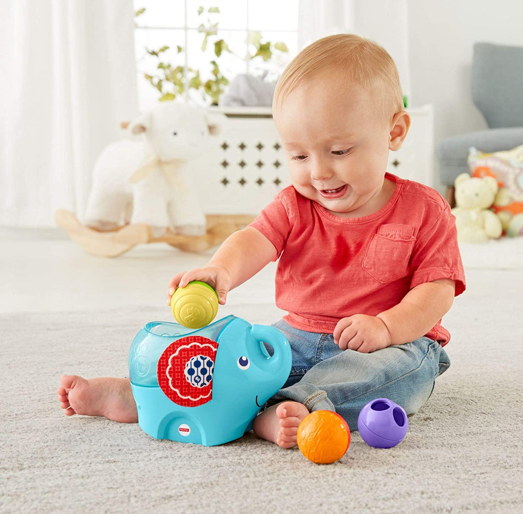 Elefante con palline Fisher Price +3Mesi - The Toys Store