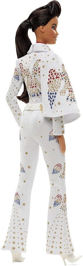 bambola Barbie Bambola Ispirata ad Elvis Presley con Vestiti e Dettagli Realistici