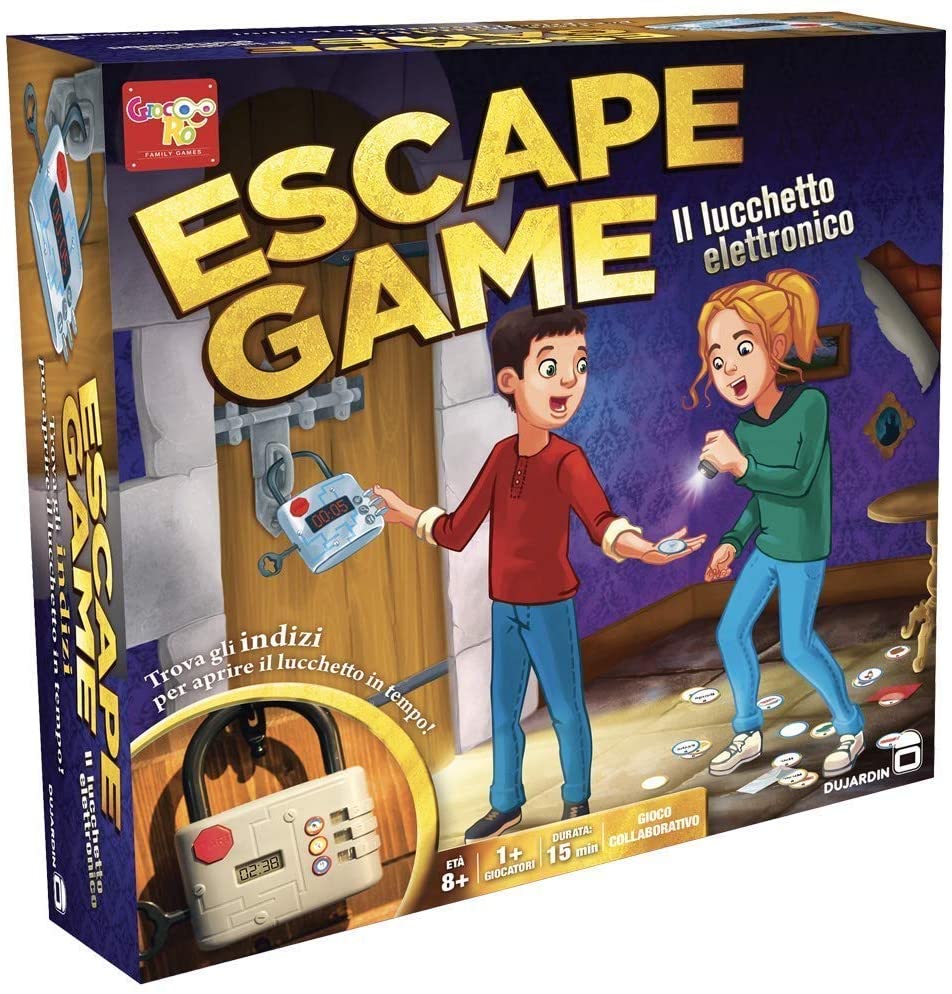 Giochi di società Rocco Giocattoli - Gioco da Tavolo Escape Game