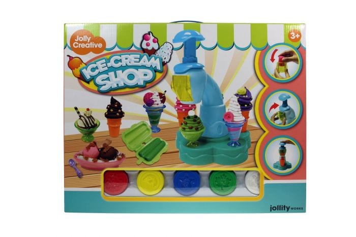 Plastilina Playset con Pasta Modellabile Gelateria