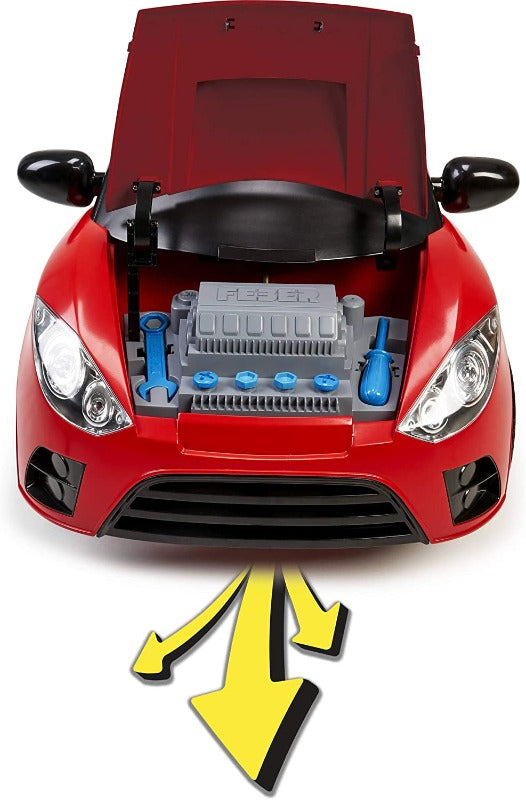 Veicoli elettrici per bambini FEBER My Real Car – Auto elettrica a Batteria interattiva +18Mesi