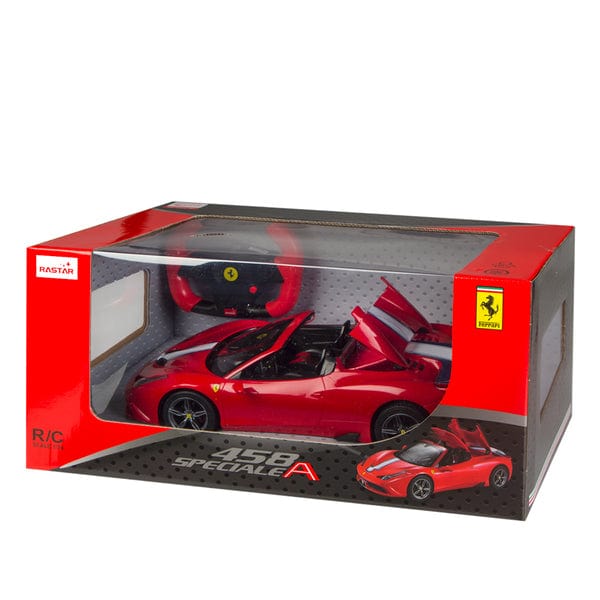 Giocattoli telecomandati Ferrari 458 Speciale Radiocomandata in Scala 1:14 - Rastar Ferrari F1 Radiocomandata, Rastar Costruisci e Guida Formula1 SF1000