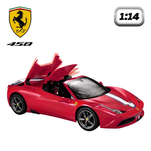 Giocattoli telecomandati Ferrari 458 Speciale Radiocomandata in Scala 1:14 - Rastar Ferrari F1 Radiocomandata, Rastar Costruisci e Guida Formula1 SF1000