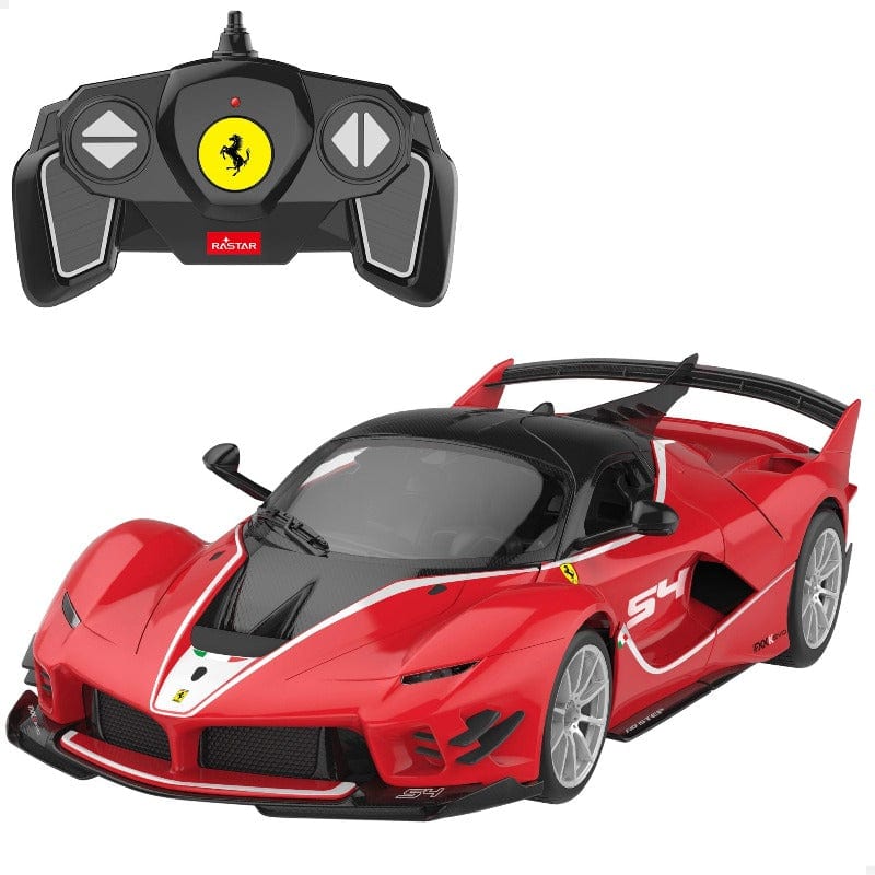 Giocattoli telecomandati Rastar Ferrari Radiocomandata, Set Monta e Gioca FXX K Evo in scala 1:18