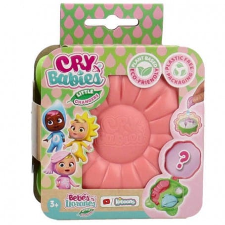 Bambole Cry Babies Little Changers, Mini Playset Fiore