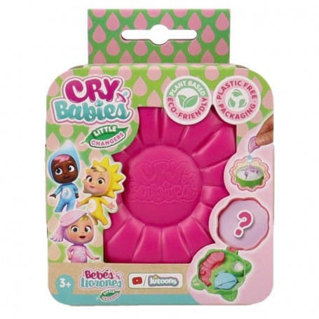 Bambole Cry Babies Little Changers, Mini Playset Fiore