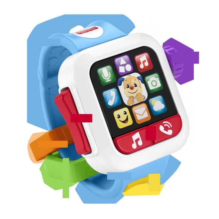 Sonagli Fisher-Price Smartwatch Scopri e Impara, Gioco per Neonati 6-36Mesi