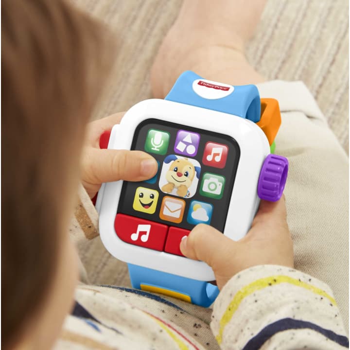 Sonagli Fisher-Price Smartwatch Scopri e Impara, Gioco per Neonati 6-36Mesi