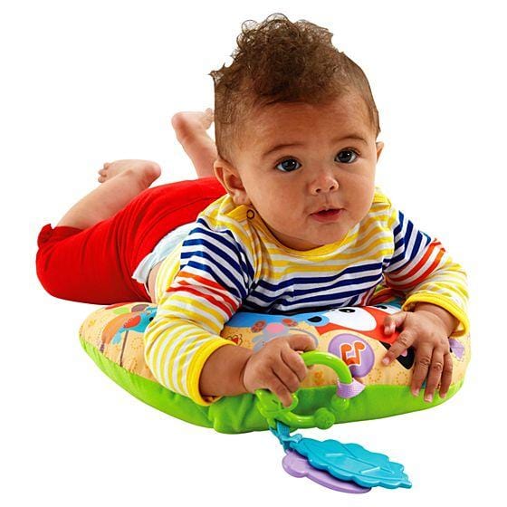 Fisher Price Cuscino per Neonati Animali della Foresta, Vibra e Suona - The Toys Store