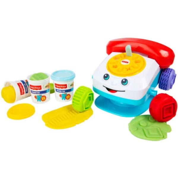 Plastilina Fisher Price Telefono con Plastilina e Formine