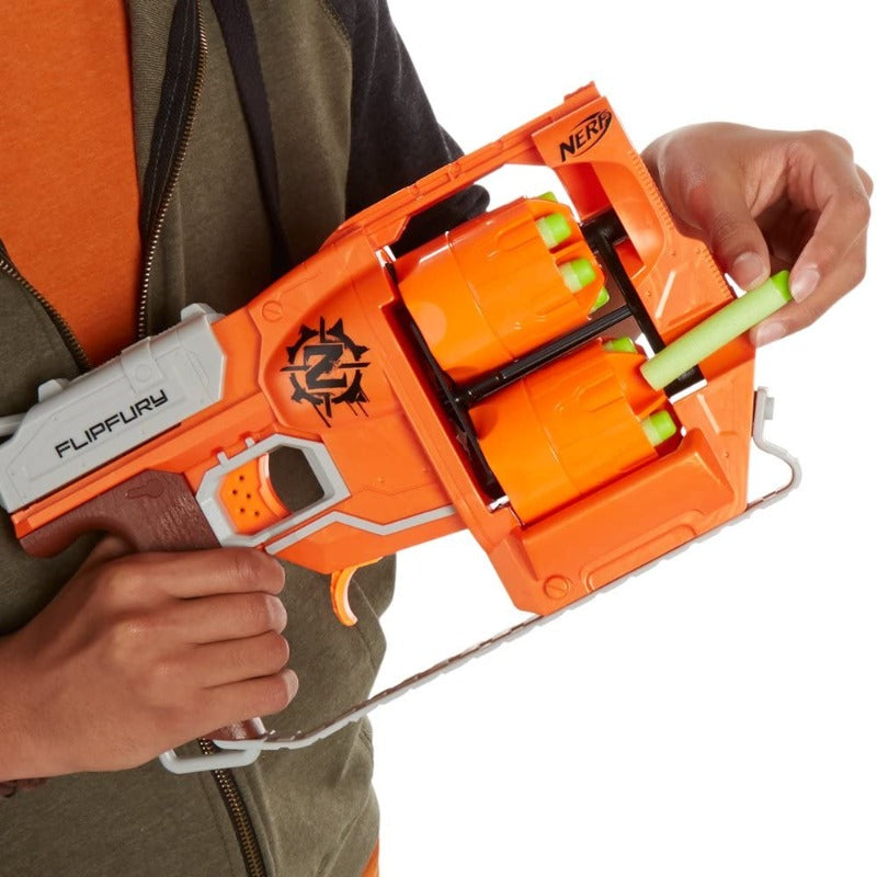 Nerf Zombie Strike - Fucile FlipFury - The Toys Store