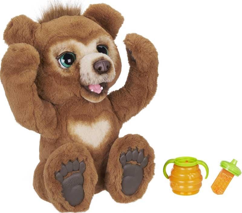 FurReal Friends Cubby Orsetto Curioso Fur Real Baby Dinosauro | Cucciolo Triceratopo