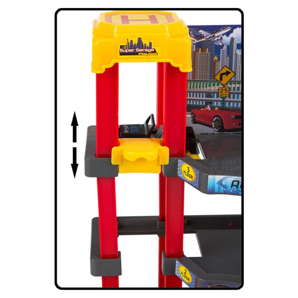 Garage a tre Livelli con Macchinine e tanti Accessori - The Toys Store