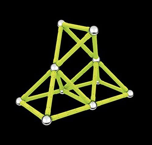 Giocattoli Geomag Glow | Costruzioni Magnetiche Fluorescenti 40 pezzi